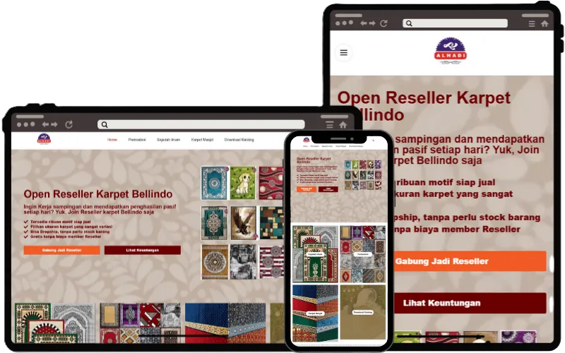 portofolio-pembuatan-website-alhadikarpet.com